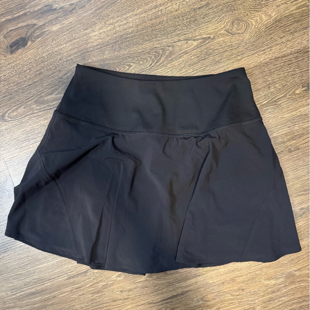 Avia Black Active Skort with Logo